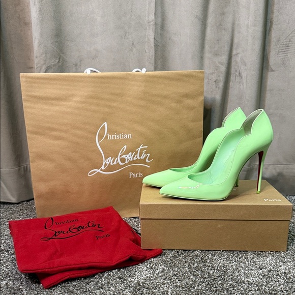 Christian Louboutin Shoes - Christian Louboutin Mint Green Heels